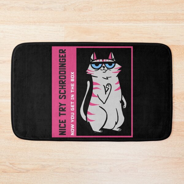 Aperçu de l'œuvre Nice Try Schrodinger Now you get in the box - Schrodingers Cat - Anime - Kawaii créée et vendue par hasbeenz.