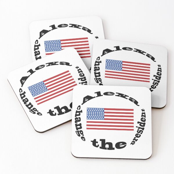 Item preview, Alexa change the president designed and sold by Cloud7Stickers ..