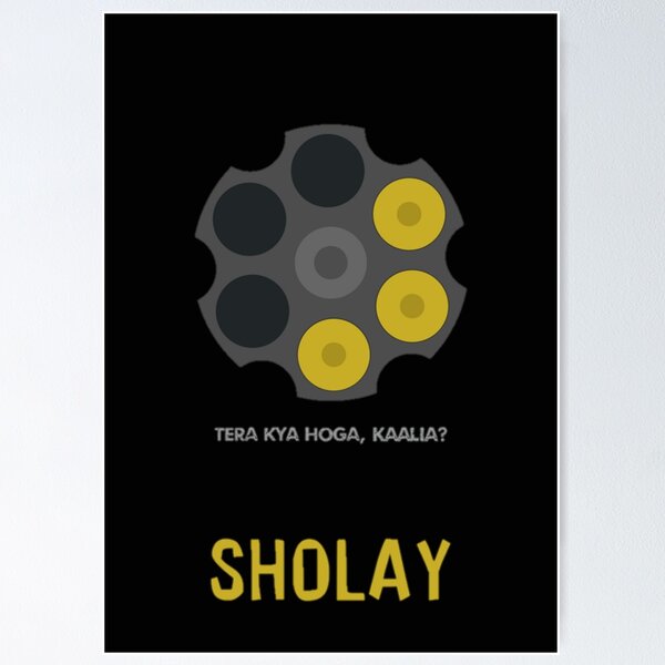 affiche du film Sholay