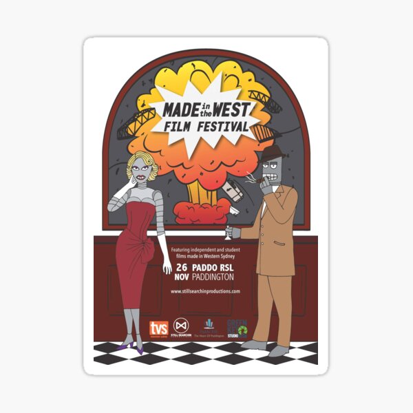 Made in the West 2015 Poster Sticker