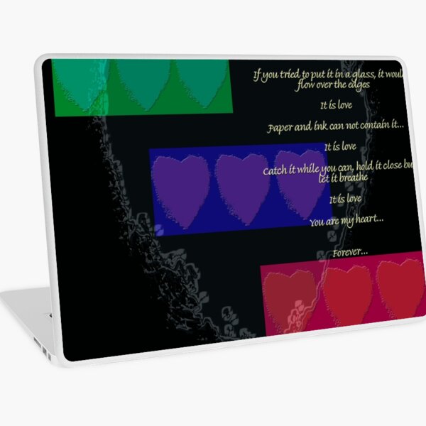 You are my Heart Laptop Skin