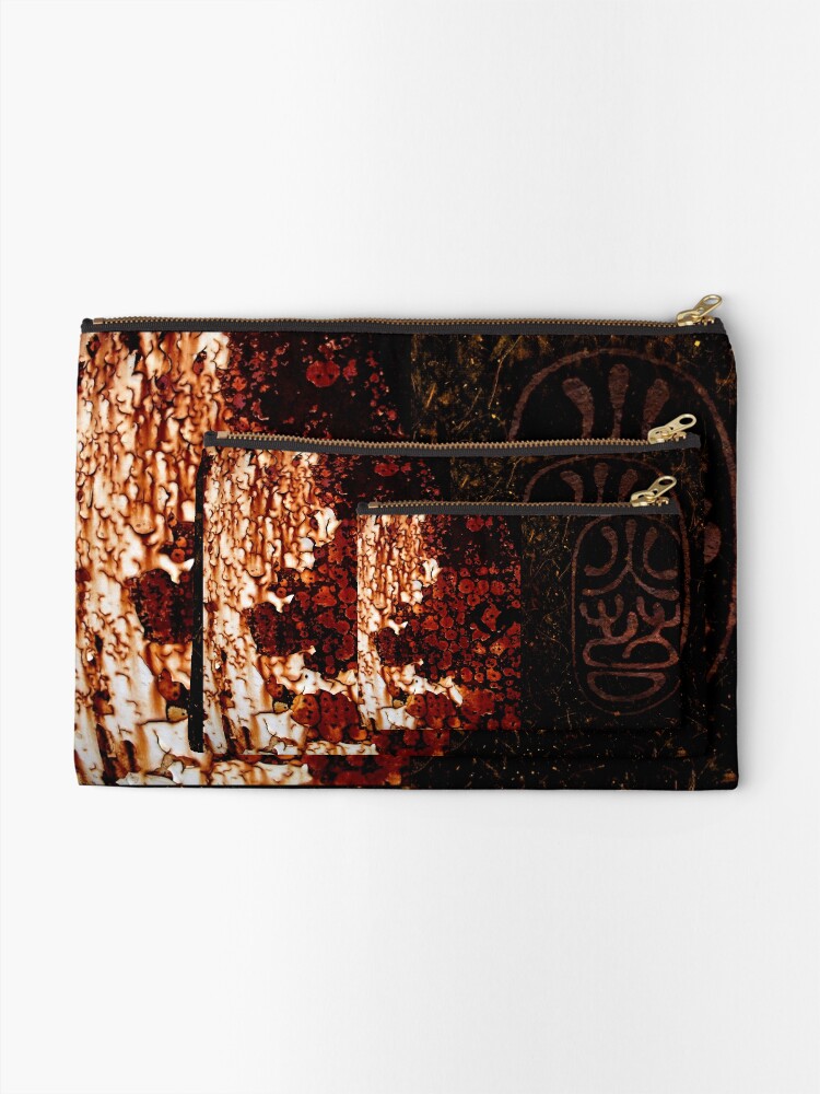 Alternate view of Night Rust Zipper Pouch