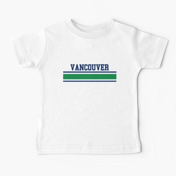 Retro Vancouver Canucks Hockey Emblem Vintage Baby T-Shirt