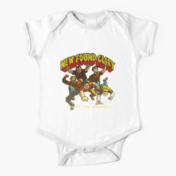 The Most Popular Edition Luxury Design Of Best Collection >>American<< (Pop Punk) Short Sleeve Baby One-Piece