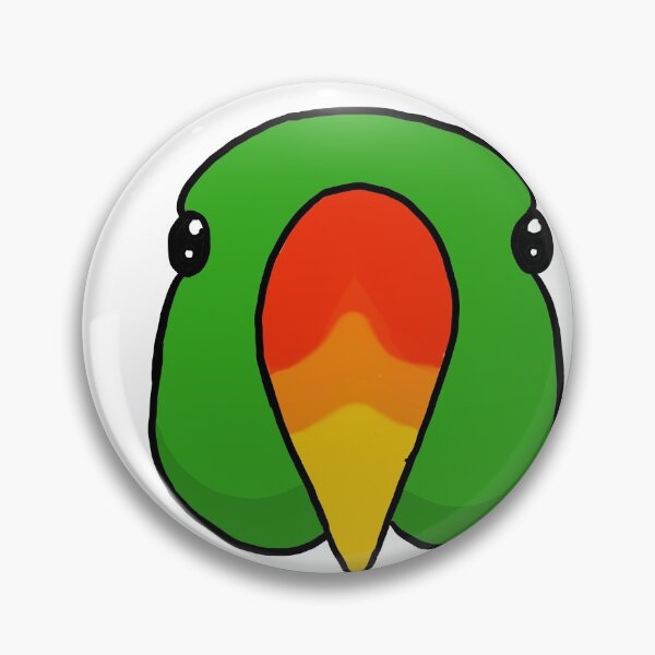 Item preview, Eclectus Parrot Face designed and sold by DILLIGAFM8.