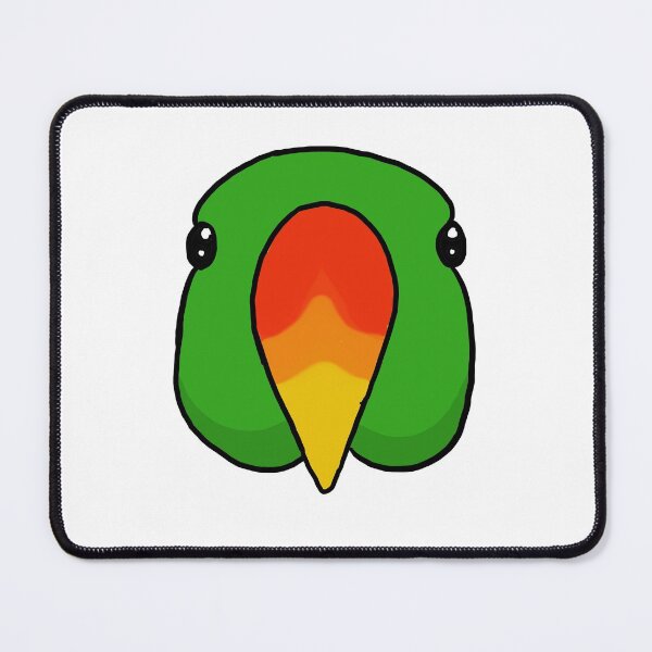 Item preview, Eclectus Parrot Face designed and sold by DILLIGAFM8.