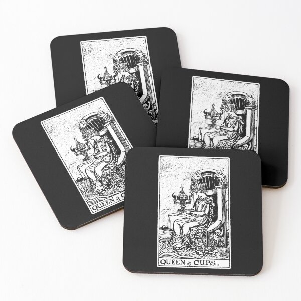 Item preview, Queen of Cups - Tarot Card - Major Arcana - fortune telling - occult designed and sold by createdezign.