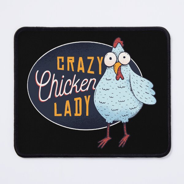 Item preview, Crazy Chicken Lady designed and sold by soondoock.