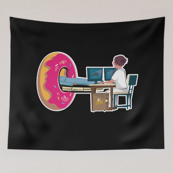 Item preview, Funny Rad tech Ct Scan Mri Donut Medical Radiology designed and sold by Mad-Minds.