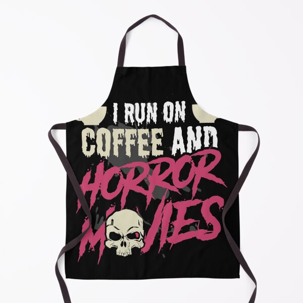 Item preview, Funny halloween I run on coffee and horror movies designed and sold by fatshirt.