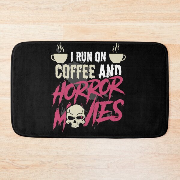 Item preview, Funny halloween I run on coffee and horror movies  designed and sold by fatshirt.