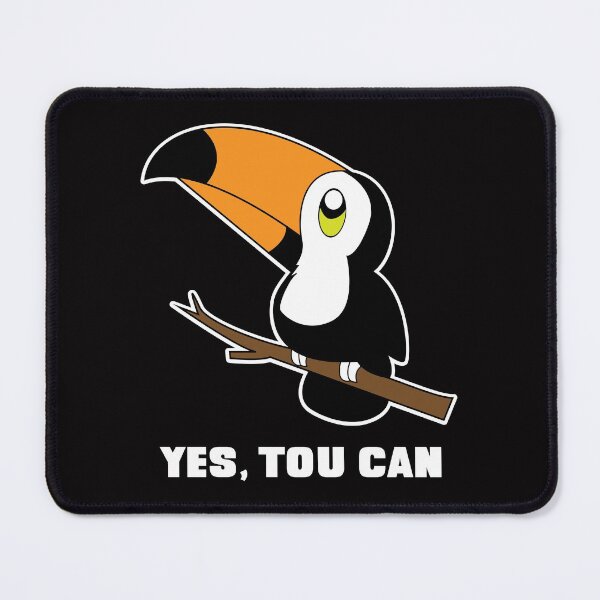 Item preview, Yes Tou Can - Funny Toucan Kawaii designed and sold by designandclouds.