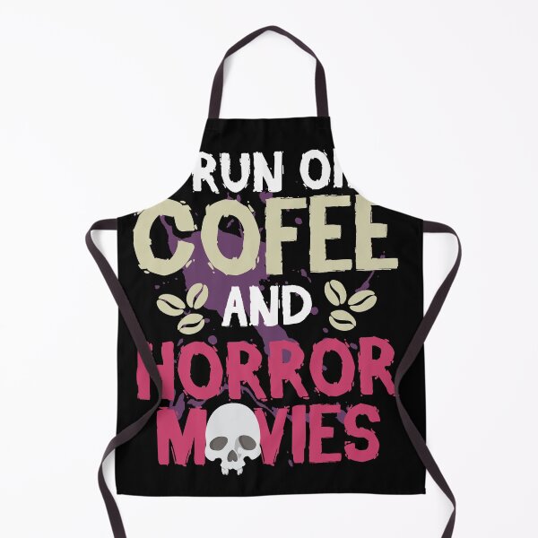 Item preview, Funny halloween I run on coffee and horror movies designed and sold by fatshirt.