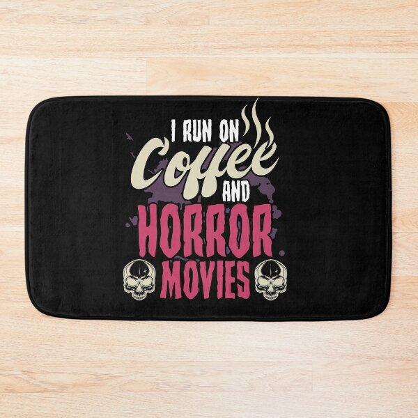Item preview, Funny halloween I run on coffee and horror movies  designed and sold by fatshirt.