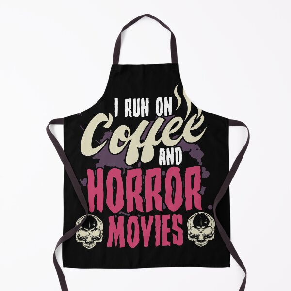 Item preview, Funny halloween I run on coffee and horror movies designed and sold by fatshirt.