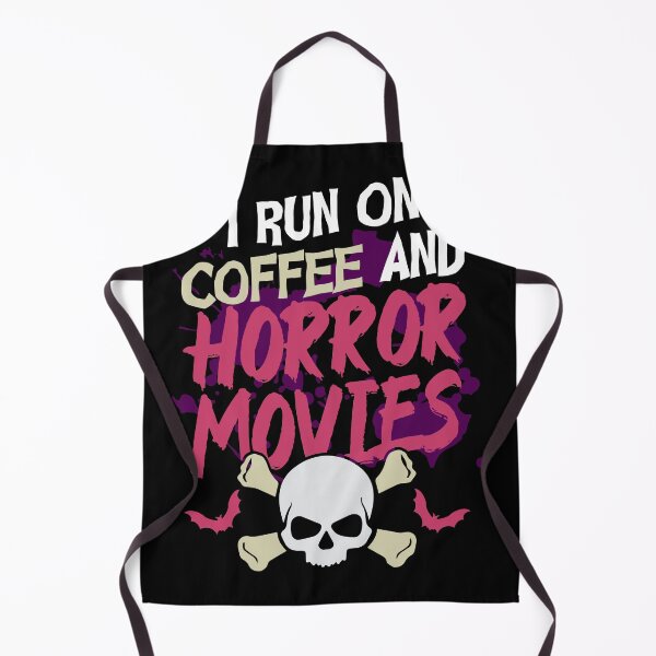 Item preview, Funny halloween I run on coffee and horror movies designed and sold by fatshirt.