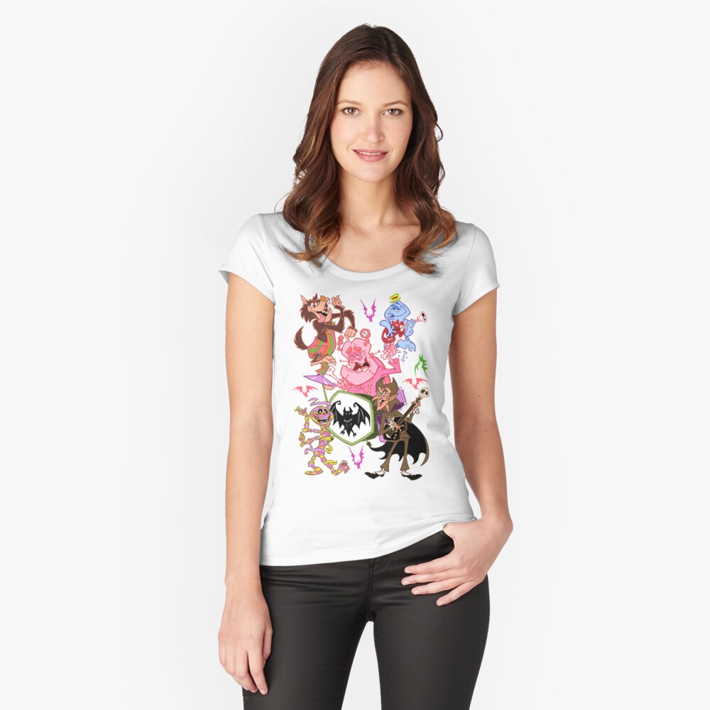 Item preview, Fitted Scoop T-Shirt designed and sold by MINION-FACTORY.