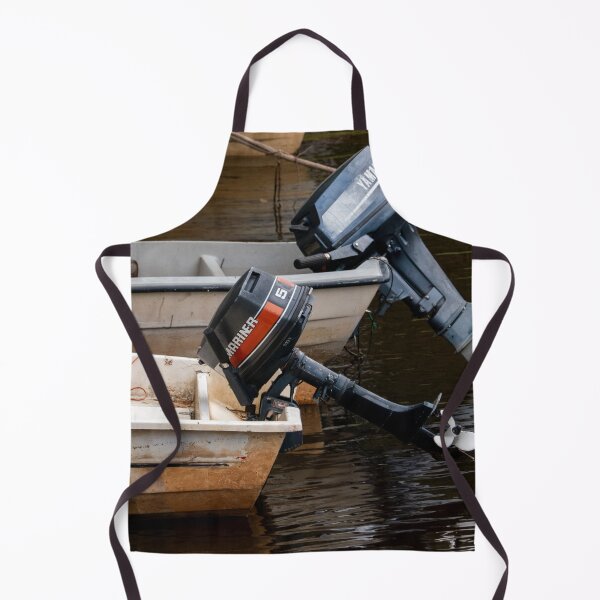 Item preview, Engines of Worn Boats on Autumn River designed and sold by spiritink.