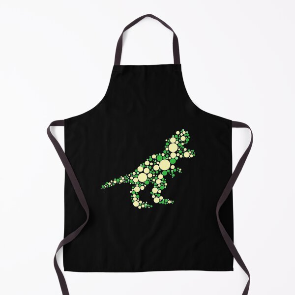 Artikelvorschau, Grüne Farben Polka Dot T-Rex Dinosaurier Happy International Dot Day entworfen und verkauft von Lilli Lutz.