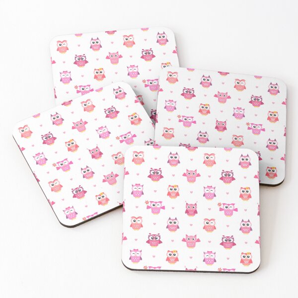 Item preview, Seamless pattern with owls girls designed and sold by skylove94.