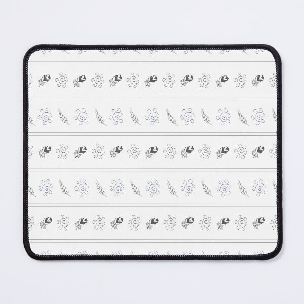 Item preview, Feather Pin Stripe Continuous Pattern designed and sold by CJAura by Claire Jane Johnson.