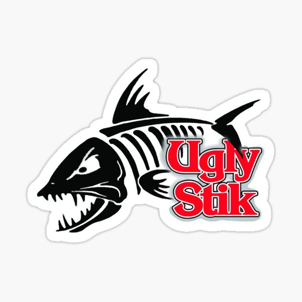 Ugly Stik Fish On Pocket Sticker for Sale by ImsongShop