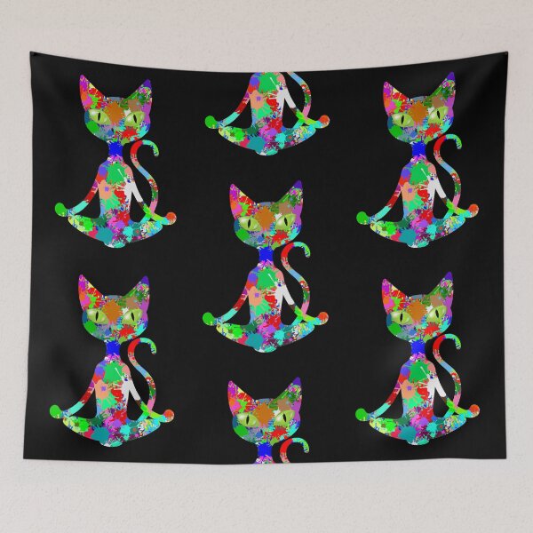 Item preview, happy dot day - dots yoga cat - International Dot Day designed and sold by Lilli Lutz.