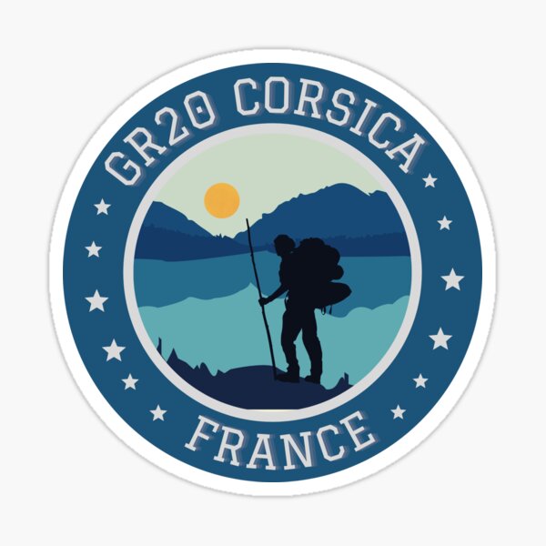 GR20 Corse France Sticker