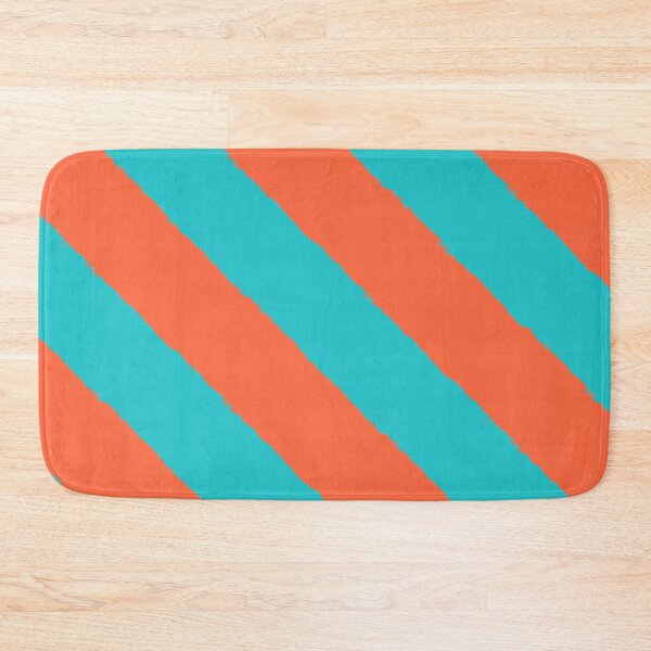 Item preview, Modern Striped Azure Coral Pattern designed and sold by fowons.