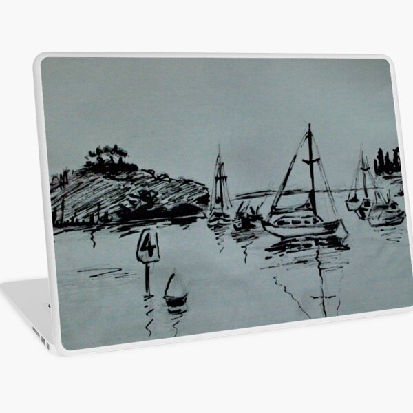 Ketch Sketch Laptop Skin