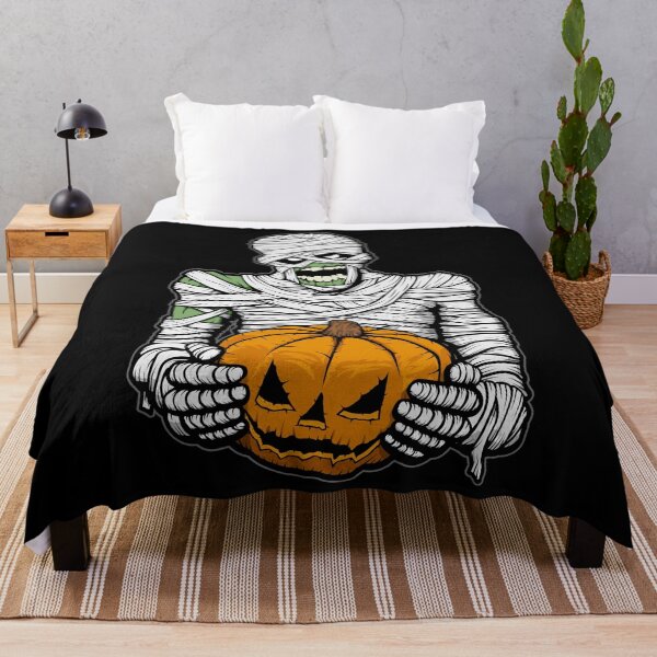 Item preview, Halloween Mummy Pumpkin Scary Friend designed and sold by GrandeDuc.