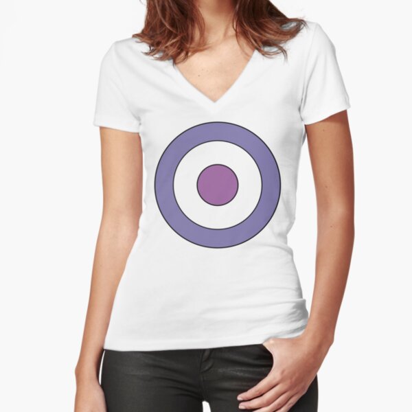 Avengers Hawkeye Purple Arrow Emblem Tshirt