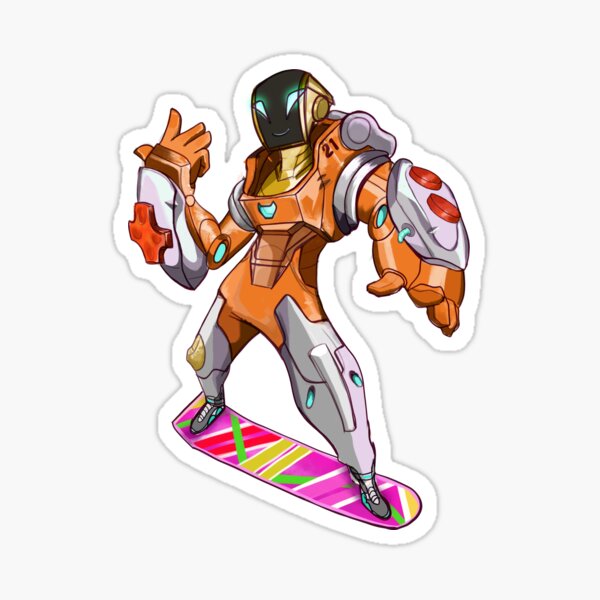 Made in the West 2021 Poster Robot Sticker