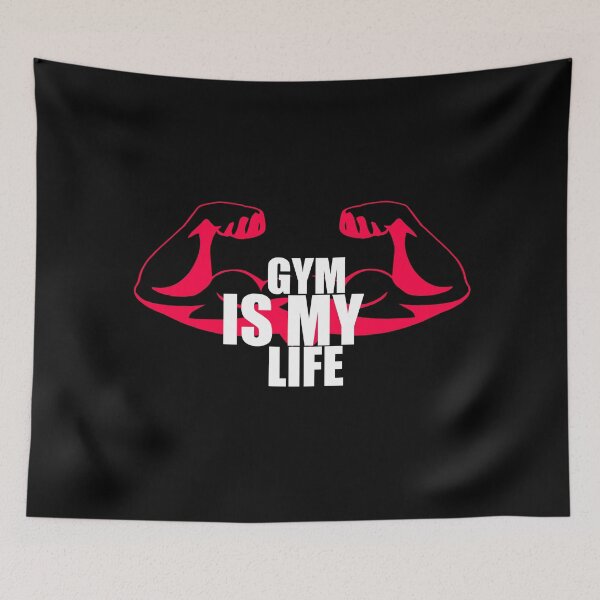 Item preview, BODYBUILDING GYM IS MY LIFE designed and sold by elmagic1.