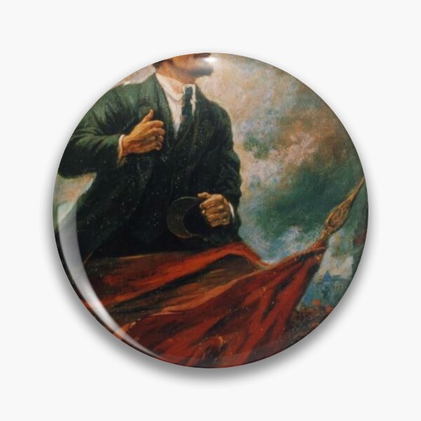 Item preview, Lenin (pintura) designed and sold by Ichneumon-art.