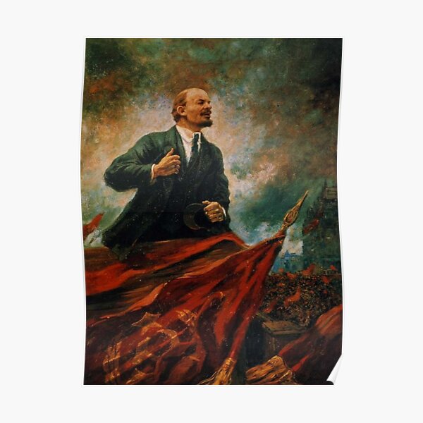 Lenin (Malerei) Poster