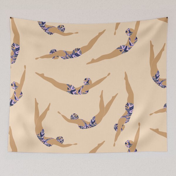 Item preview, Retro Swimmers designed and sold by PinkSnapdragon.