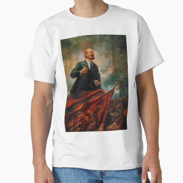 Item preview, Lenin (Gemälde) designed and sold by Ichneumon-art.