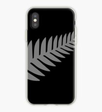Vinilo o funda para iPhone Helecho plateado