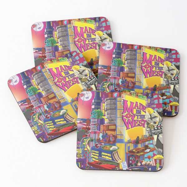 Made in the West Magazine Cover Art Coasters (Set of 4)