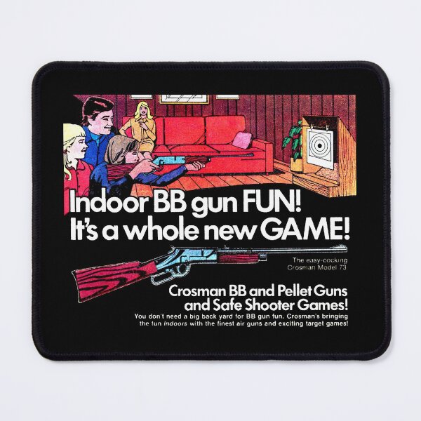 Item preview, INDOOR BB GUN TOY - ADVERT designed and sold by ThrowbackAds.