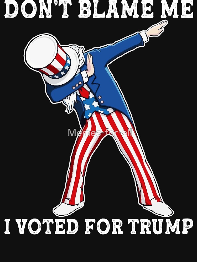 Don't Blame Me I Voted For TRUMP 18"x24" YARD SIGN DOUBLE SIDE Made In USA - Foto 9