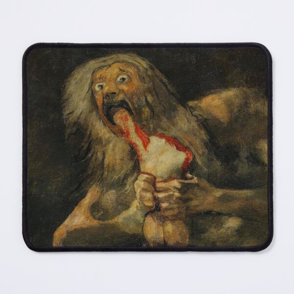 Francisco Goya Saturn Devouring His Son Mouse Pad