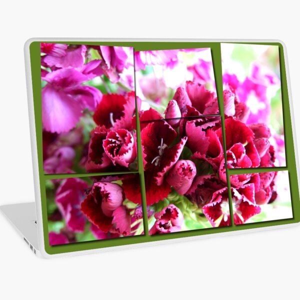Pink Collage Laptop Skin