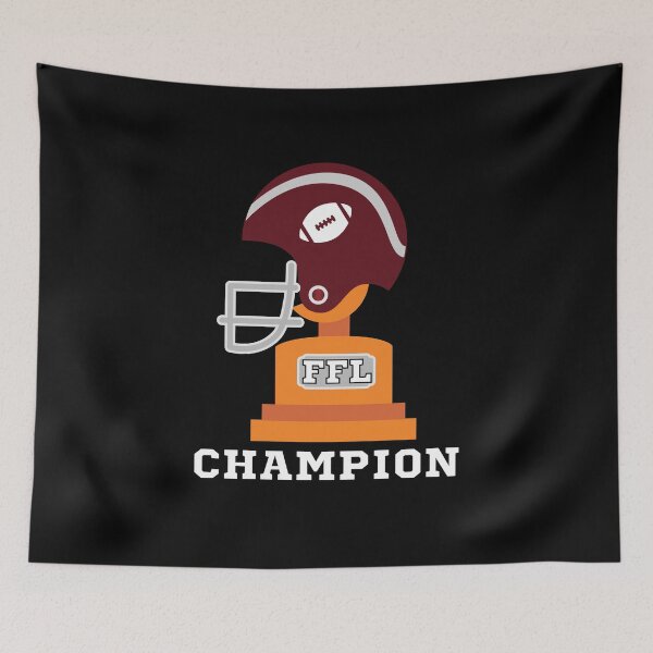 Item preview, FFL Champion (White Text)- Fantasy Football Champion designed and sold by CaitU.