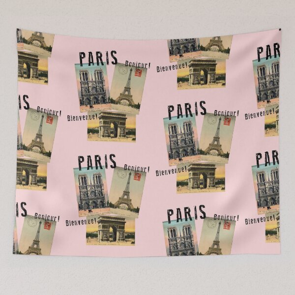 Item preview, Paris Eiffel Tower Postcard designed and sold by heartchloe.