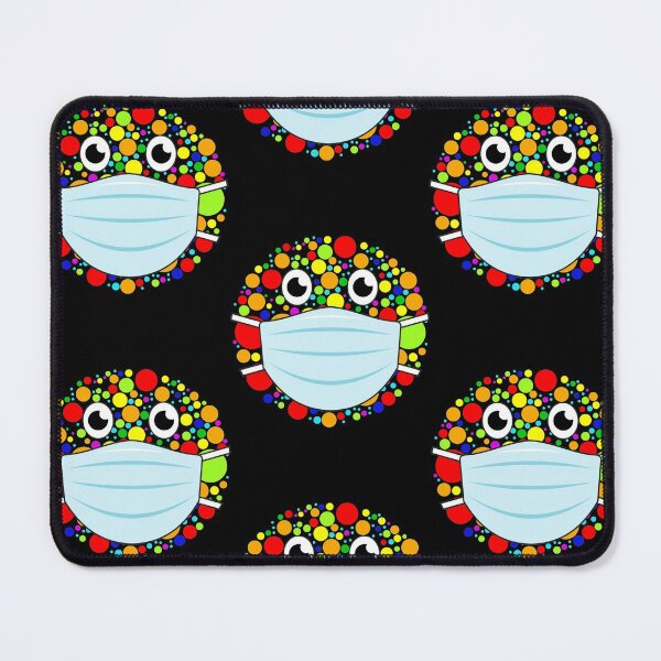 Item preview, International Dot Day 2021 Cute Polka Dot Wearing Mask Kids designed and sold by Lilli Lutz.