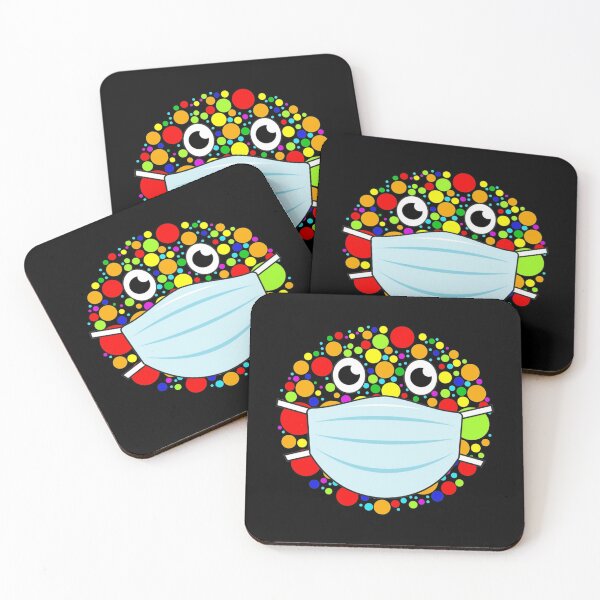Item preview, International Dot Day 2021 Cute Polka Dot Wearing Mask Kids designed and sold by Lilli Lutz.