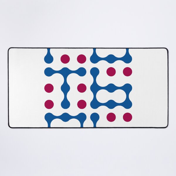 Item preview, Futbol Metaballs Typography (Blue Red) designed and sold by John Uttley.