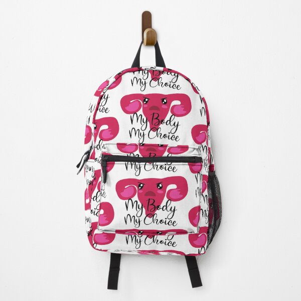 Item preview, My Body My Choice - Pro-choice Kawaii Uterus designed and sold by Lori P.